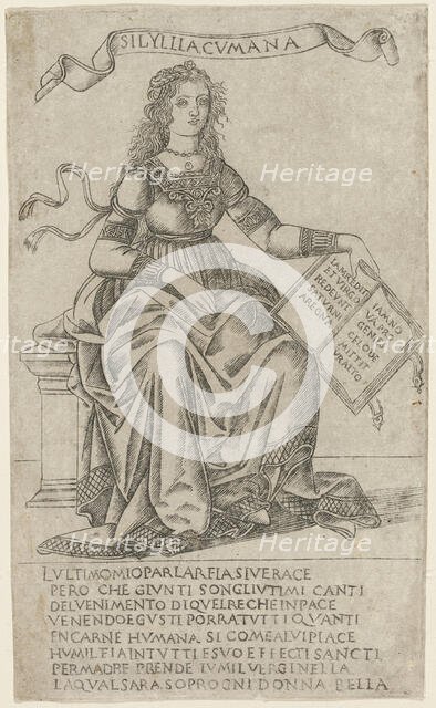 The Cumean Sibyl, 1480/90. Creator: Francesco Rosselli.