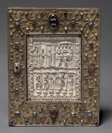 Book-Shaped Reliquary, c. 1000. Creator: Master of the Registrum Gregorii (German), circle of.