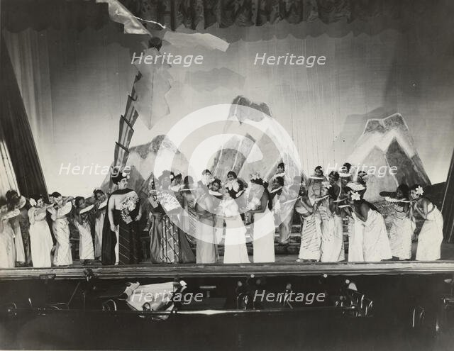 Lewis White, William Franklin, Frankie Fambro, Gladys Boucree, and Mabel Carter, 1938. Creator: Unknown.