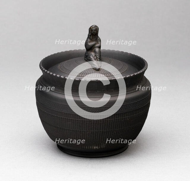 Sugar Bowl, Hanley, 1810/20. Creator: Hackwood, Dimmock & Co.