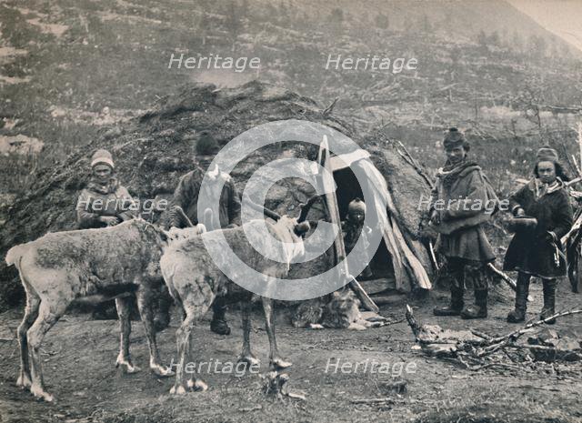 'A Lapp Family', 1914. Creator: Unknown.