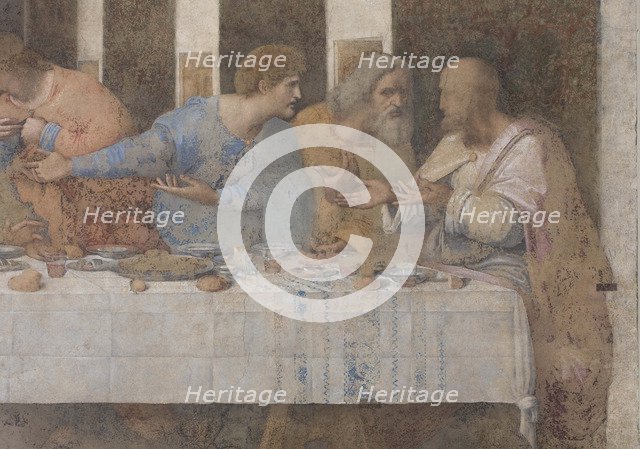 The Last Supper (Detail), 1495-1498.