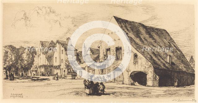 Provins (Seine et Marne), 1910. Creator: Auguste Lepere.