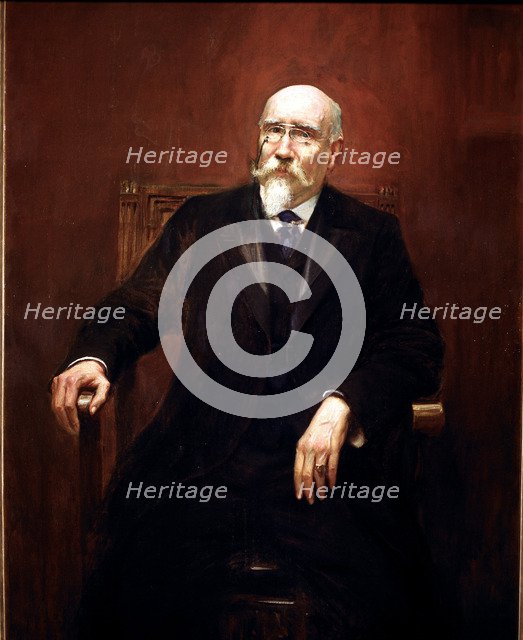 José Echegaray (1832-1916), Spanish playwright and mathematician, Nobel Prize for Literature in 1…