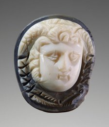 Cameo Gem with Medusa, A.D. 150-225. Creator: Unknown.