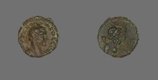 Tetradrachm (Coin) Portraying Emperor Claudius II Gothicus, 268-269. Creator: Unknown.