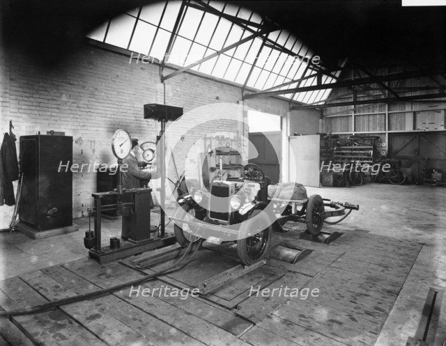 Morris Minor on test, Cowley, Oxfordshire, c1930. Artist: Unknown