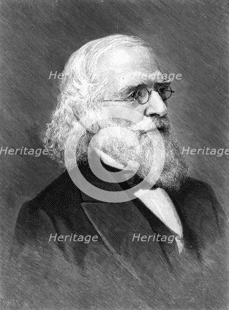 Isaac Lea, American publisher, geologist and conchologist, 1896. Artist: Unknown