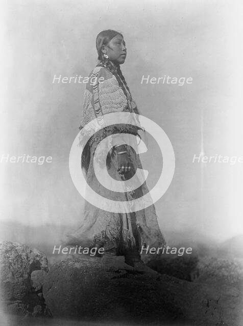 Wishham woman, c1910. Creator: Edward Sheriff Curtis.