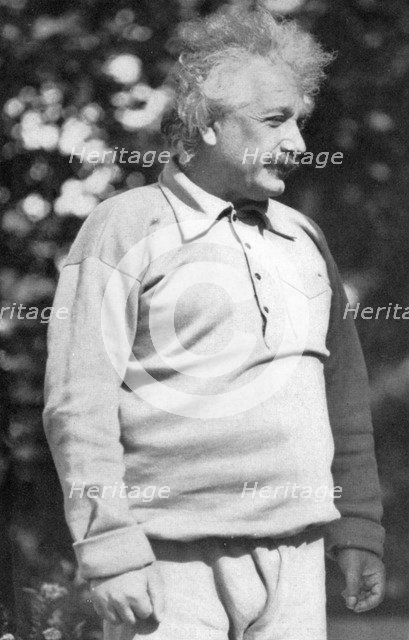 Albert Einstein (1879-1955), German-Swiss mathematician and theoretical physicist, c1930s. Artist: Unknown