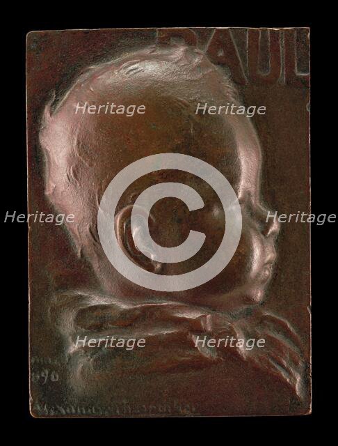 Paul Fierens, 1896. Creator: Alexandre Louis Marie Charpentier.