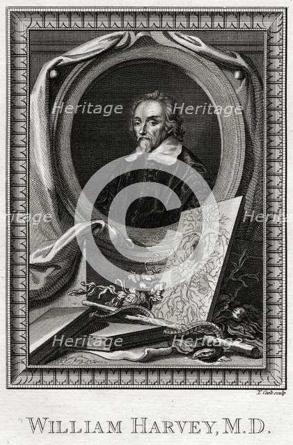 'William Harvey', 1777. Artist: Thomas Cook