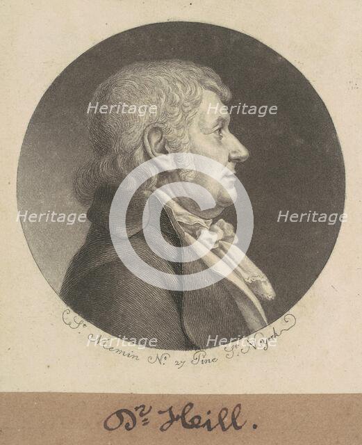 John Thurman, 1797-1798. Creator: Charles Balthazar Julien Févret de Saint-Mémin.