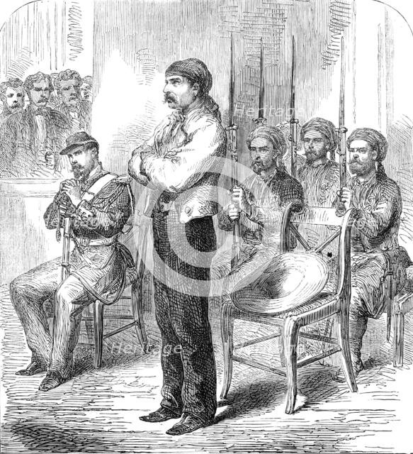 Sketches from Mexico: Banuelos José de Jesús, the famous Mexican brigand chief, 1864. Creator: Unknown.