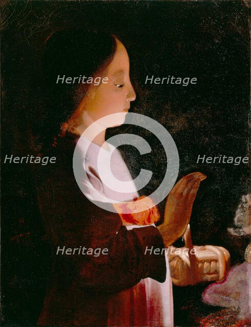 Young Virgin Mary, c1640. Creator: Georges de la Tour.