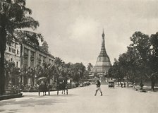 'Soolay Pagoda Road, Rangoon', 1900. Creator: Unknown.