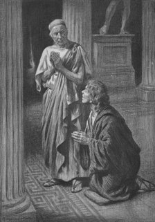 'The Philosopher and his friend at Prayer', c1917, (1917). Artist: Gunning King.