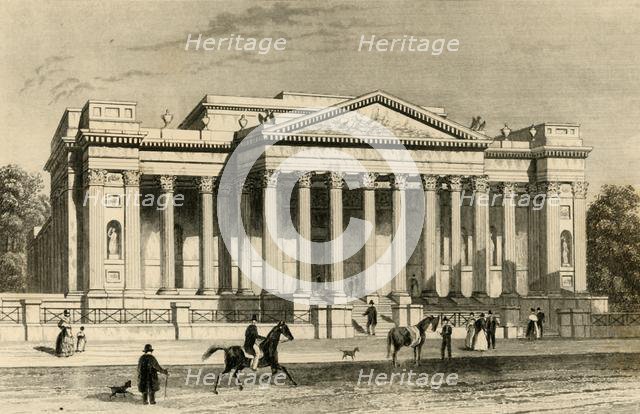 'The Fitzwilliam Museum, Cambridge', c1835. Creator: Unknown.