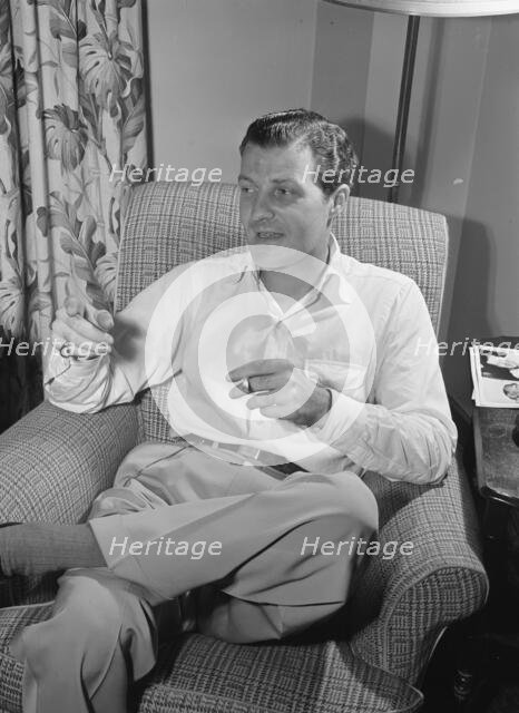 Portrait of Charlie Barnet, New York, N.Y., ca. Aug. 1946. Creator: William Paul Gottlieb.