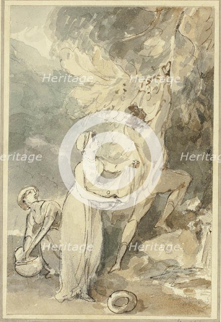 Autumn Nutting, n.d. Creator: William Hamilton.