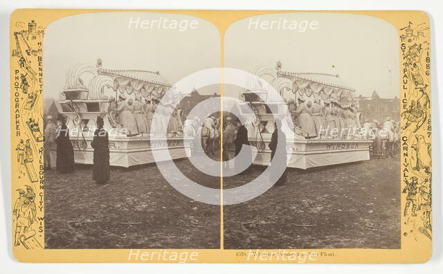Windsor Toboggan Club Float, 1886/88. Creator: Henry Hamilton Bennett.