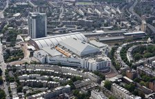 Aerial view of Earls Court Exhibition Centre, London, 2006. Artist: Historic England Staff Photographer.