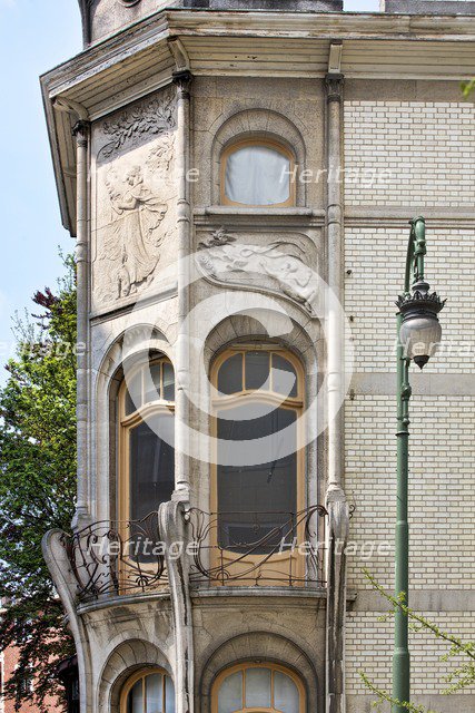 Hotel Hannon, Brussels, Belgium, (1902), c2014-c2017. Artist: Alan John Ainsworth.