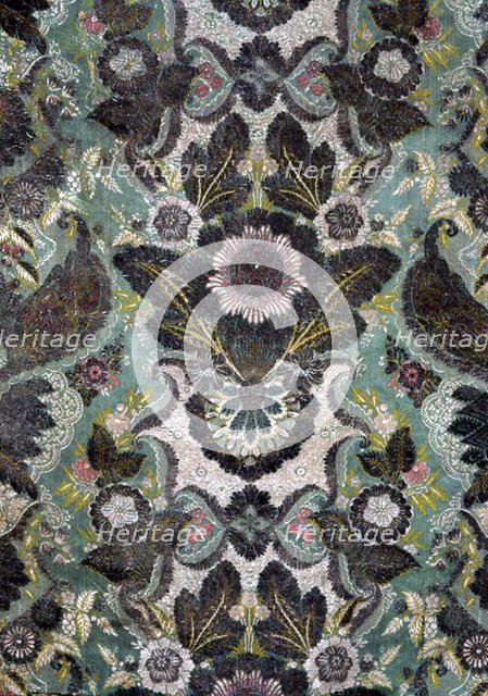 Panel (Showing "Lace" Design), France, c. 1726. Creator: Unknown.