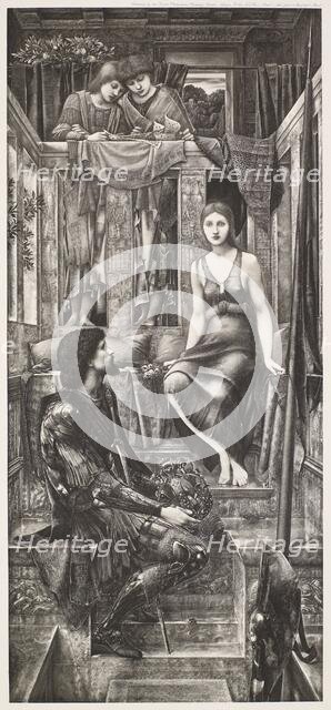 King Cophetua and the Beggar Maid, c1880s, (1900). Creator: Unknown.