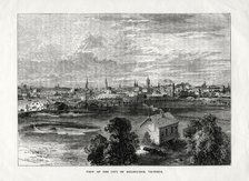 'View of the city of Melbourne, Victoria', Australia, 1877. Artist: Unknown