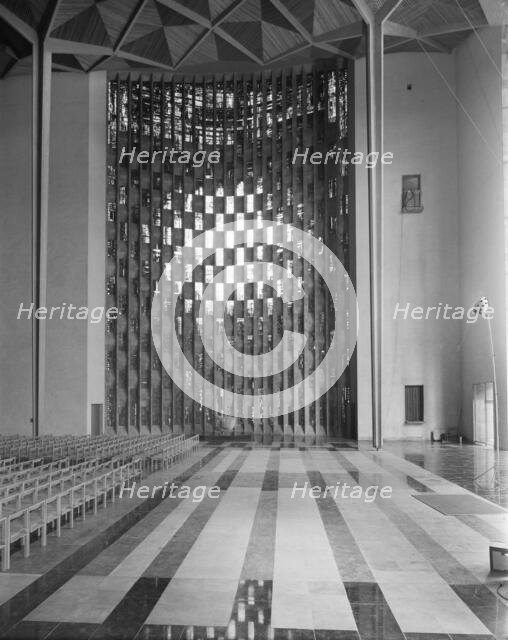 Coventry Cathedral, Priory Street, Coventry, 23/05/1962. Creator: John Laing plc.