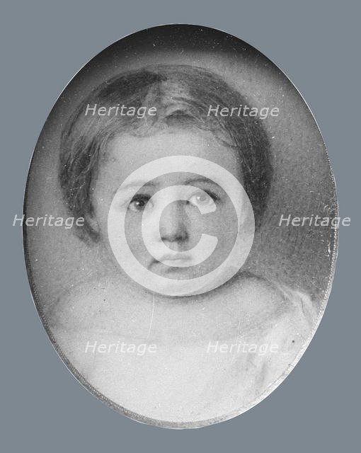 Alice Cushman, 1856. Creator: George Hewitt Cushman.