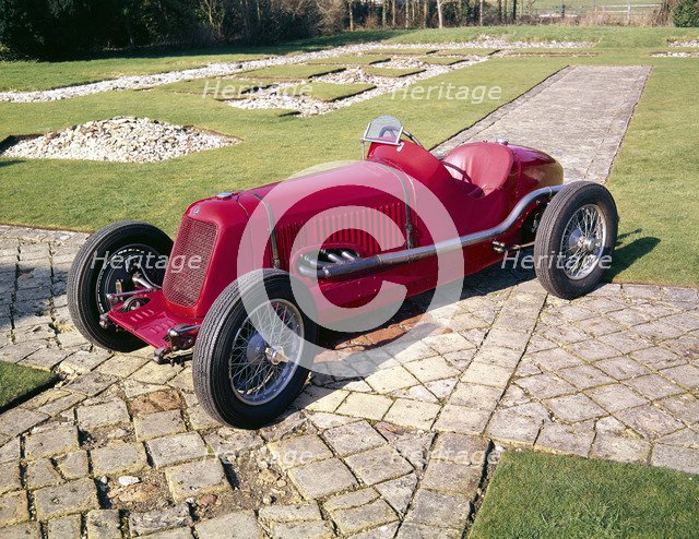 1933 Maserati 4CM-2000 racing car. Artist: Unknown