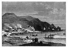 Thorshavn, the capital of the Faroe Islands, c1890. Artist: Unknown