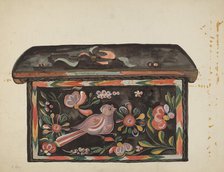 Native Pine Box, 1935/1942. Creator: E. Boyd.