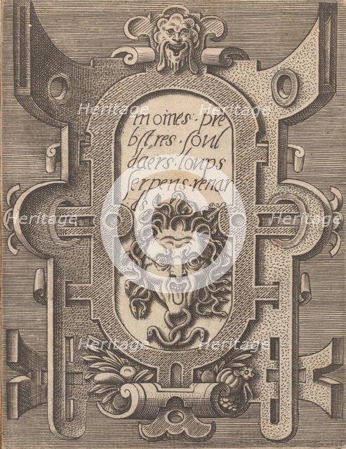 Targhe ed altri ornati di varie e capricciose invenzioni (Cartouches and other ornaments o..., 1773. Creator: Unknown.