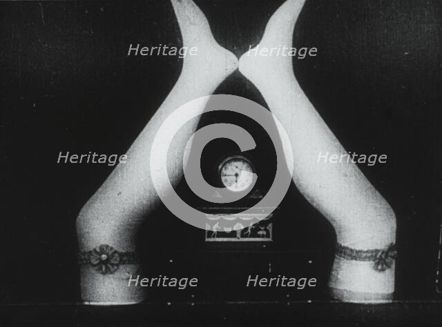 Scene from the silent film Ballet Mécanique, 1924.