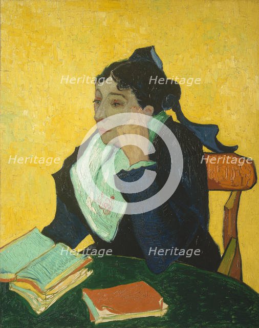 L'Arlésienne: Madame Joseph-Michel Ginoux (Marie Julien, 1848-1911), 1888-89. Creator: Vincent van Gogh.