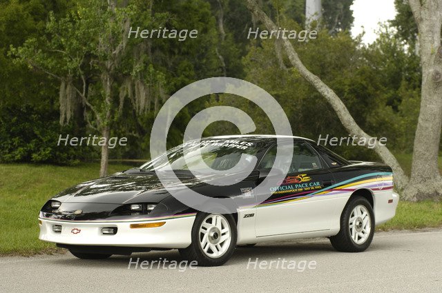 Chevrolet Camaro Indie pace car 1993. Artist: Simon Clay.