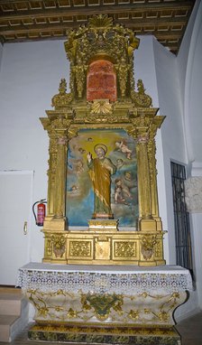 The altarpiece in Corpus Christi (Old Main Synagogue), Segovia, Spain, 2007. Artist: Samuel Magal