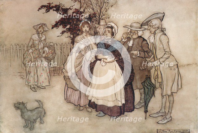 'Rip Van Winkle', 1907. Artist: Arthur Rackham.