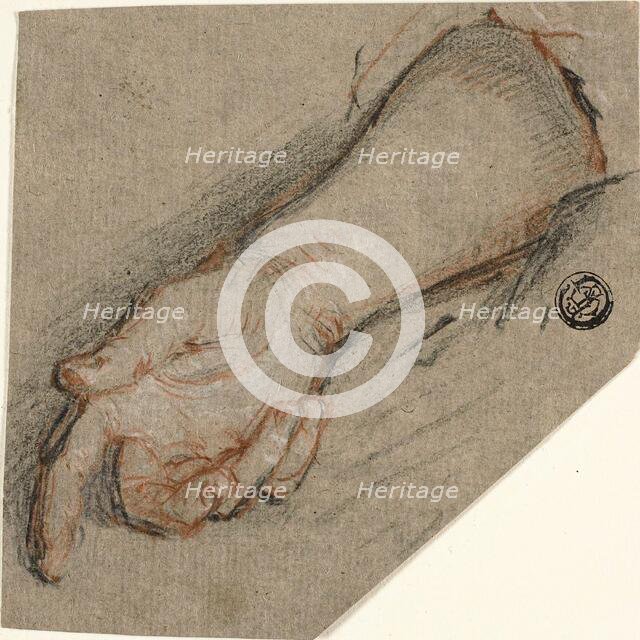 Back of Hand and Forearm, n.d. Creator: Antoine Coypel.