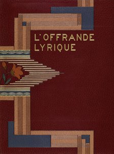 Cover of "L'Offrande Lyrique", 1925.  Creator: Paul Gruel.