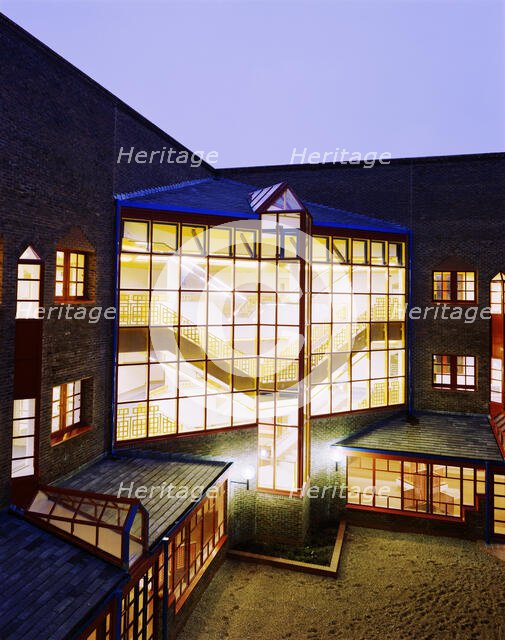 West Dorset County Hospital, Dorchester, West Dorset, Dorset, 08/04/1987. Creator: John Laing plc.