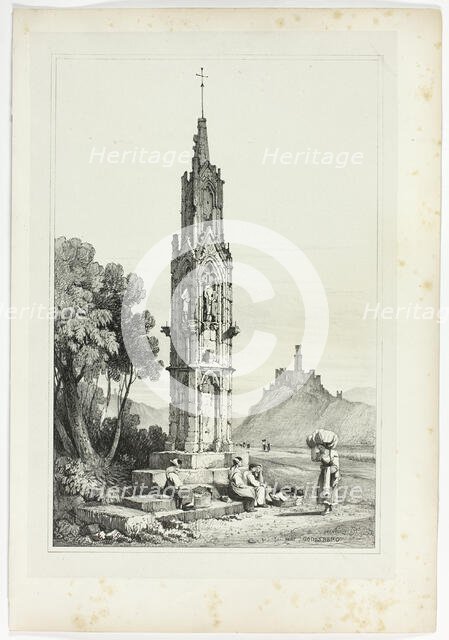 Near Godesberg, 1833. Creator: Samuel Prout.