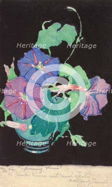 Morning Glories, about 1915. Creator: Margaret Jordan Patterson.