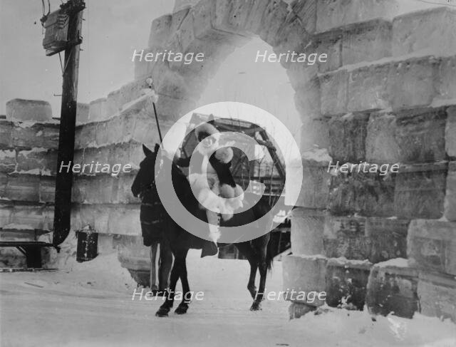 Camille Burgess, Queen, St. Paul Carnival, 1916. Creator: Bain News Service.