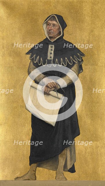 The Architect Jan Rogiers, 1889. Creator: Albrecht De Vriendt.