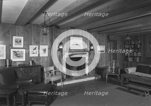 Guido R. Rahr, residence in Manitowoc, Wisconsin, 1945. Creator: Gottscho-Schleisner, Inc.
