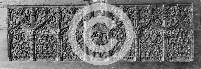 Chest Front, French, 15th century. Creator: Unknown.